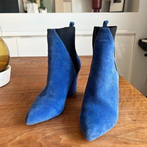 Blue Suede Aska boots